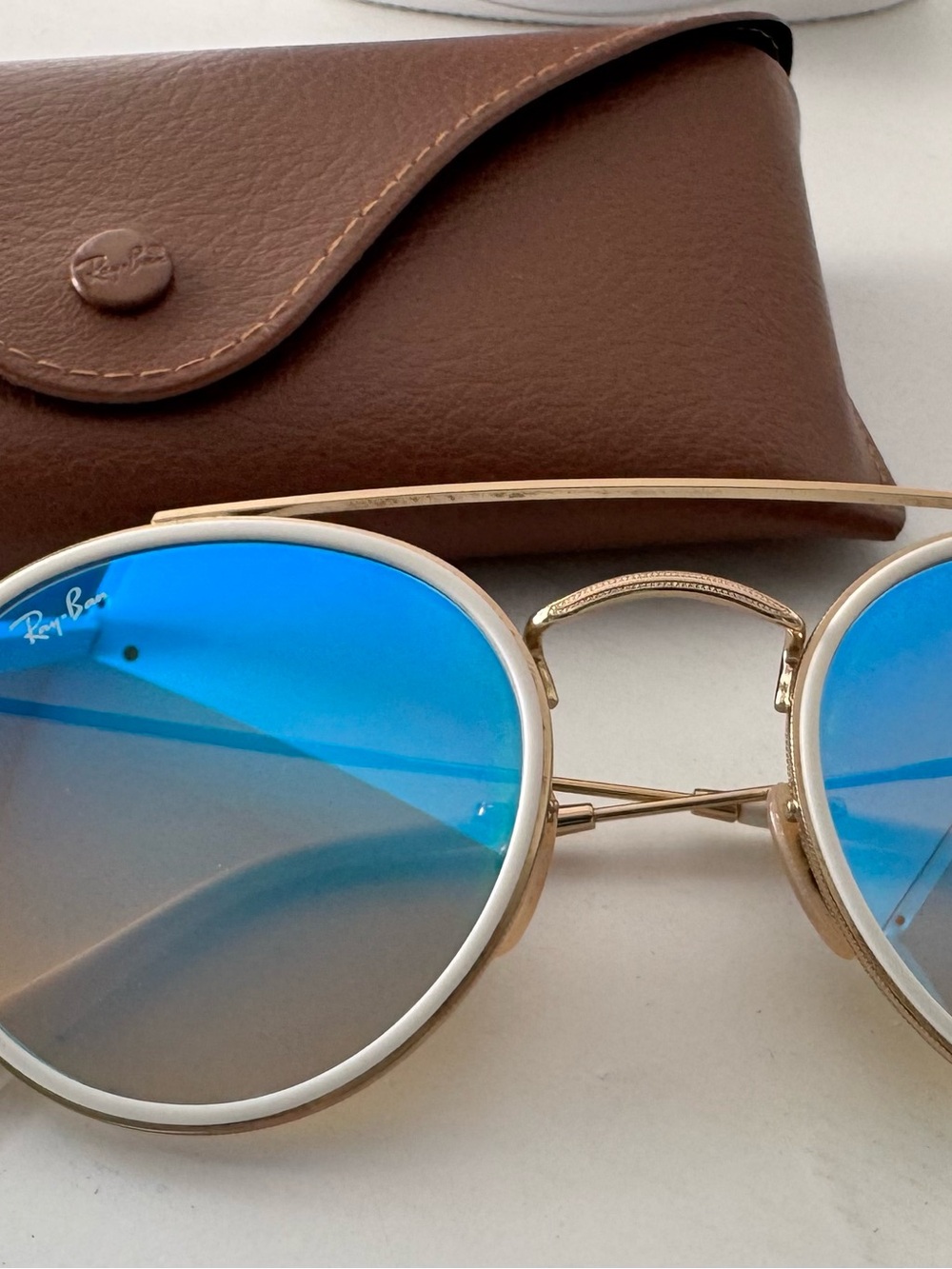 Ray-Ban Round Double Bridge Sunglasses